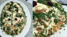 Ne tikai "Siļķe kažokā", bet arī "Lapsas kažoks" — oriģināli salāti svētku galdam