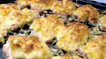 Es gatavoju gaļu franču gaumē pēc jaunas receptes — minimāla piepūle, maksimāla garša