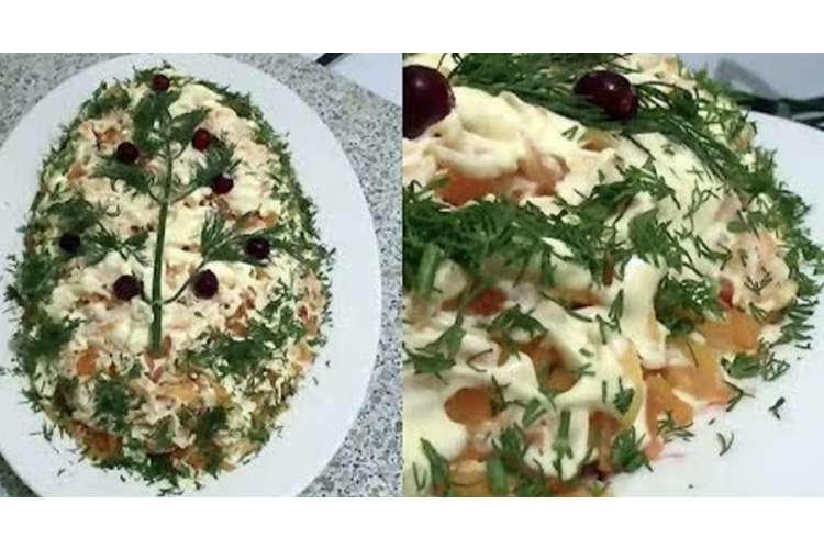 Ne tikai "Siļķe kažokā", bet arī "Lapsas kažoks" — oriģināli salāti svētku galdam