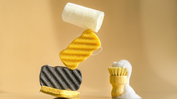 Dārzniekus aicina janvārī izvietot dārzā trauku mazgāšanas sūkļus