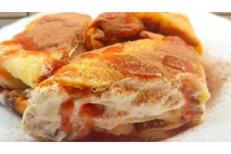 Ābolu pankūka cepeškrāsnī somu gaumē: vienkāršāk un ātrāk nekā klasiskais Šarlotes pīrāgs