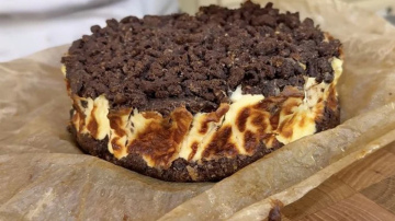 Biezpiena sacepums ar kakao bez miltiem: pēc garšas un tekstūras tas neatpaliek no siera kūkas