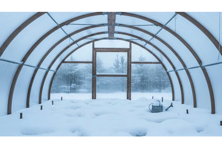 Ir pienācis laiks  ienest sniegu siltumnīcā: kam tas jādara un kāpēc