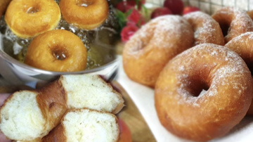 Pašgatavoti pončiki ar ūdeni: vienkārša recepte gaisīgam rezultātam