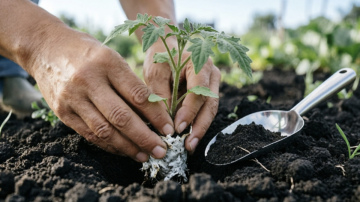Divas karotes stādīšanas bedrē: kā pasargāt tomātus no augļu puves