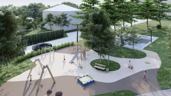 Pārmaiņas Purvciemā: padomju laika laukuma vietā taps mūsdienīga atpūtas zonz