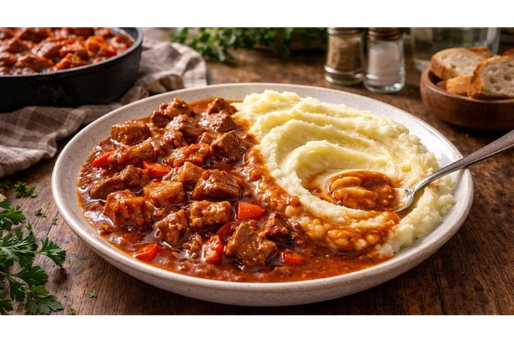 Cūkgaļas mērce ar klasisku garšu: pagatavošanas soļi un knifi biezas konsistences iegūšanai