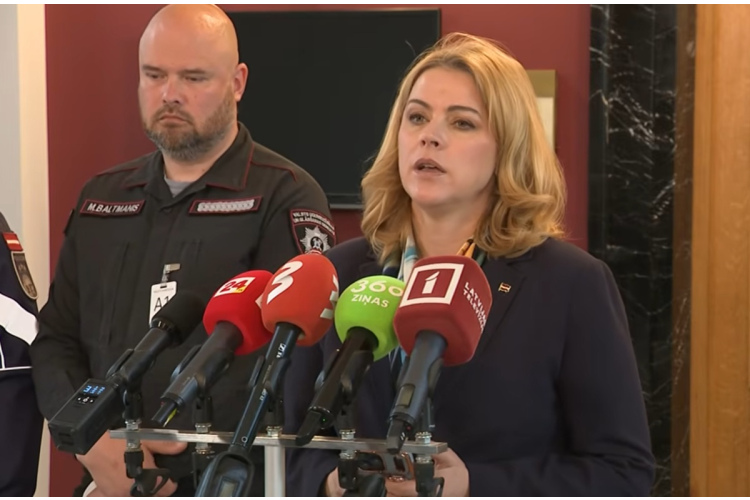 Siliņa norāda uz nepilnībām iedzīvotāju informēšanā pēc dronu incidenta Latgalē